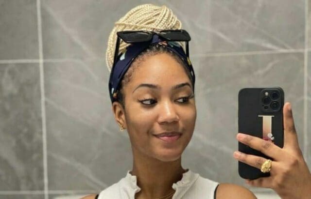 L'actrice Angèle de la série "Impact" de Marodi TV