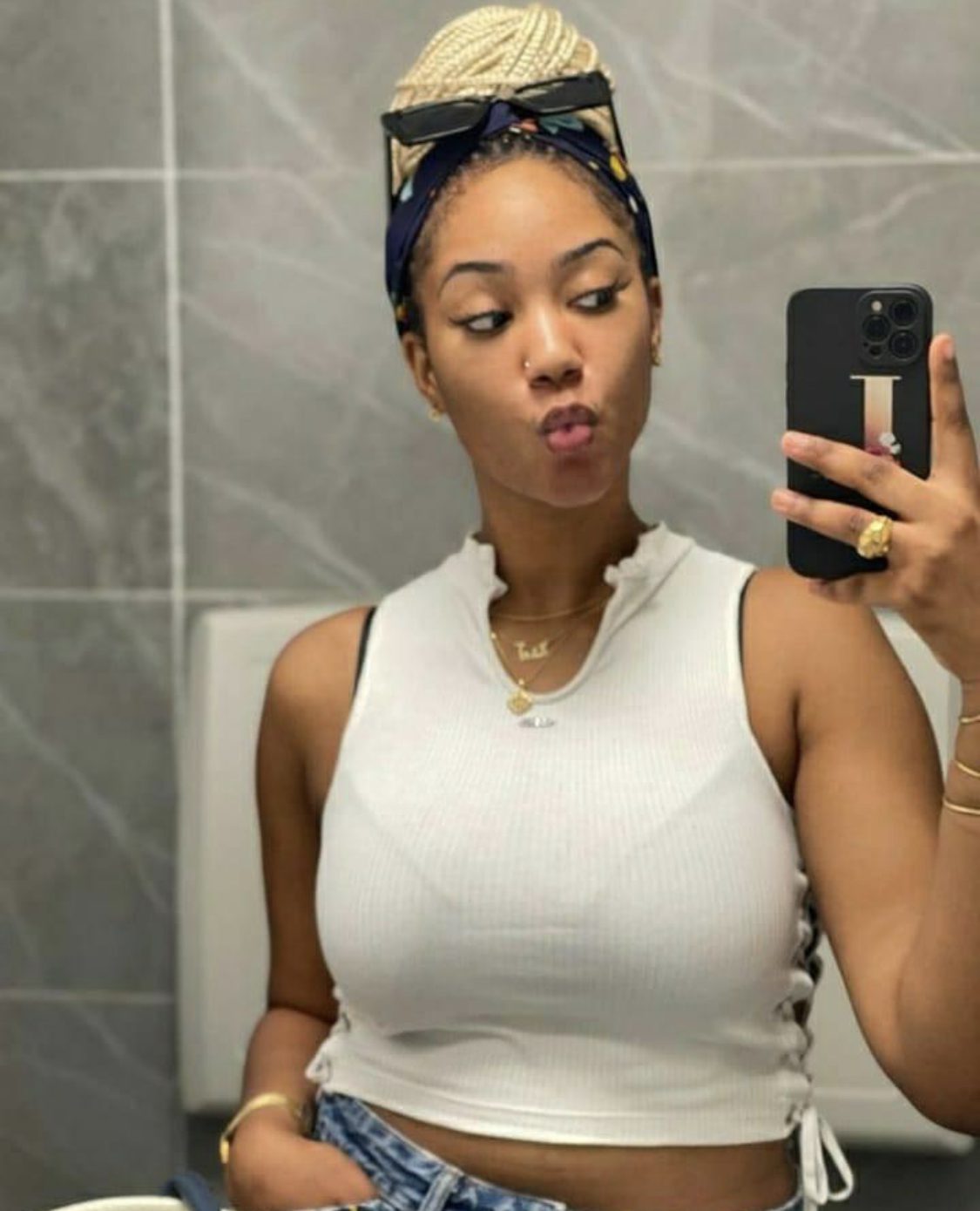 L'actrice Angèle de la série "Impact" de Marodi TV