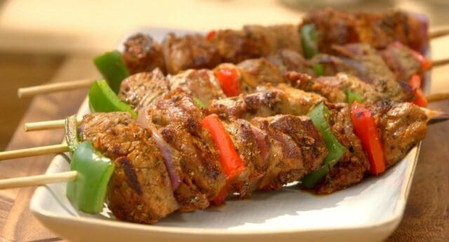 brochette brochette viande