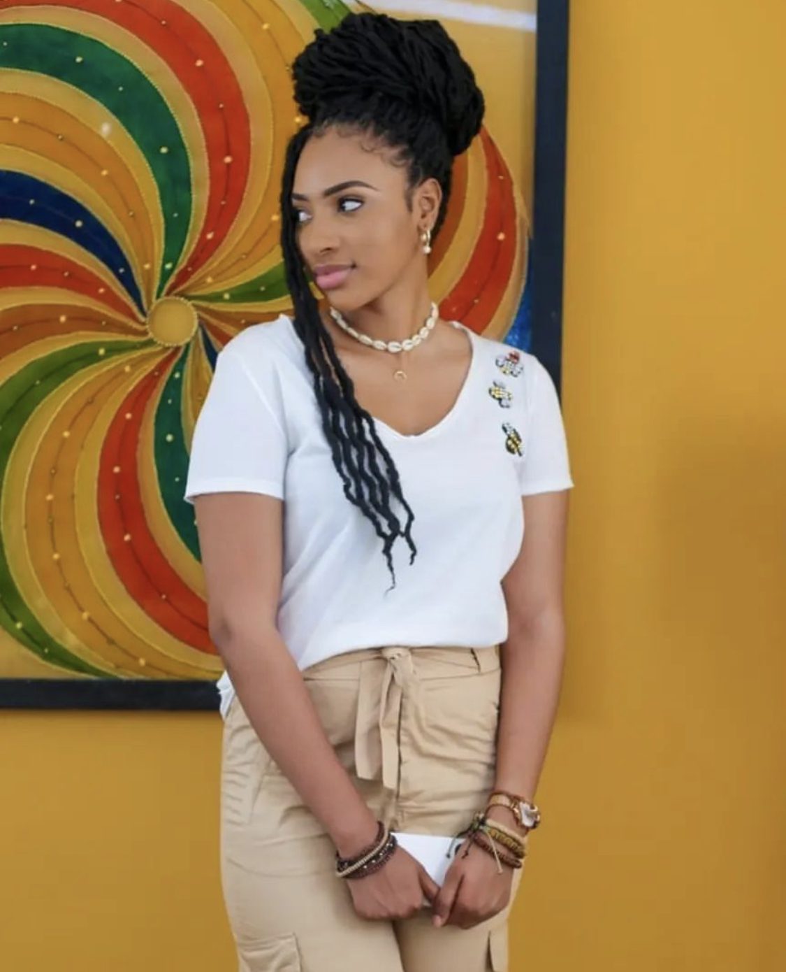 Amy Léa de la série "Karma"