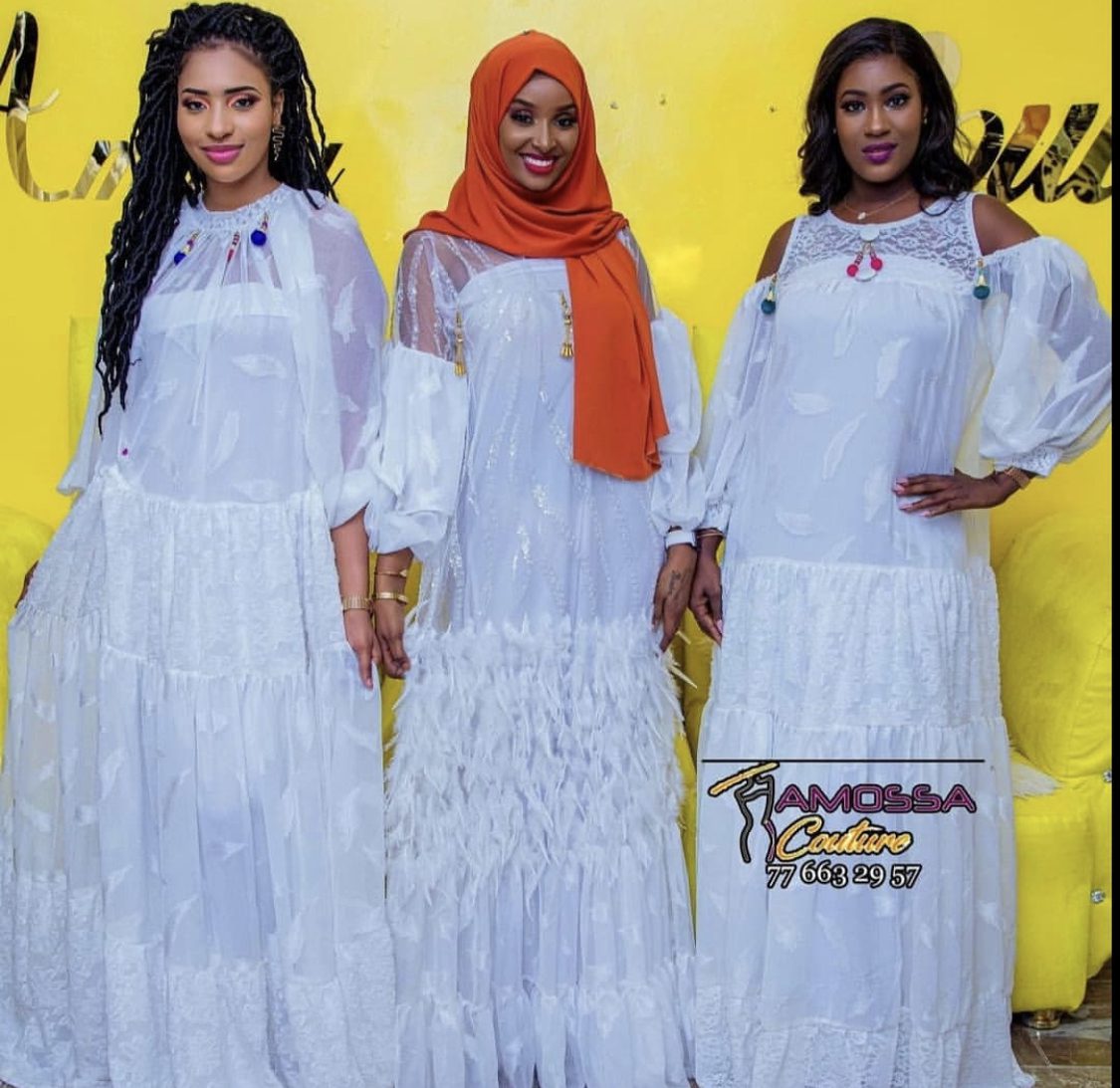 Amy Lea, Khadija Sow et Faty