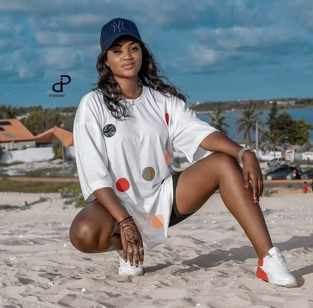 Diarra alias Cathy de la série "Virginie"