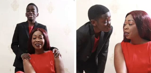 Aby Ndour et son fils