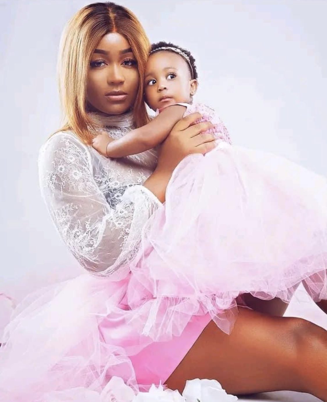 Muriel Blanche et enfants