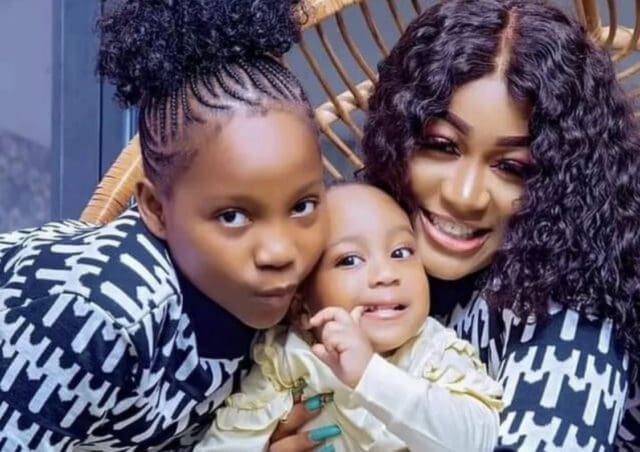 Muriel Blanche et enfants