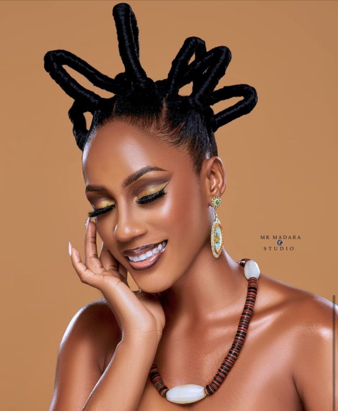 Actrice et Miss Cameroun Julia Samantha Edima