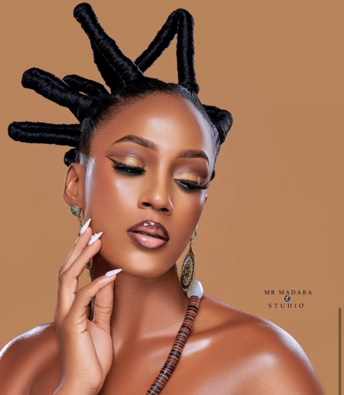 Actrice et Miss Cameroun Julia Samantha Edima