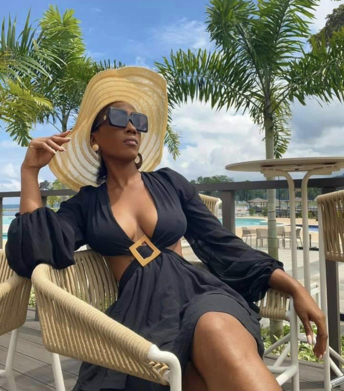 Julia Samantha alias Kim actrcice camerounaise miss cameroun