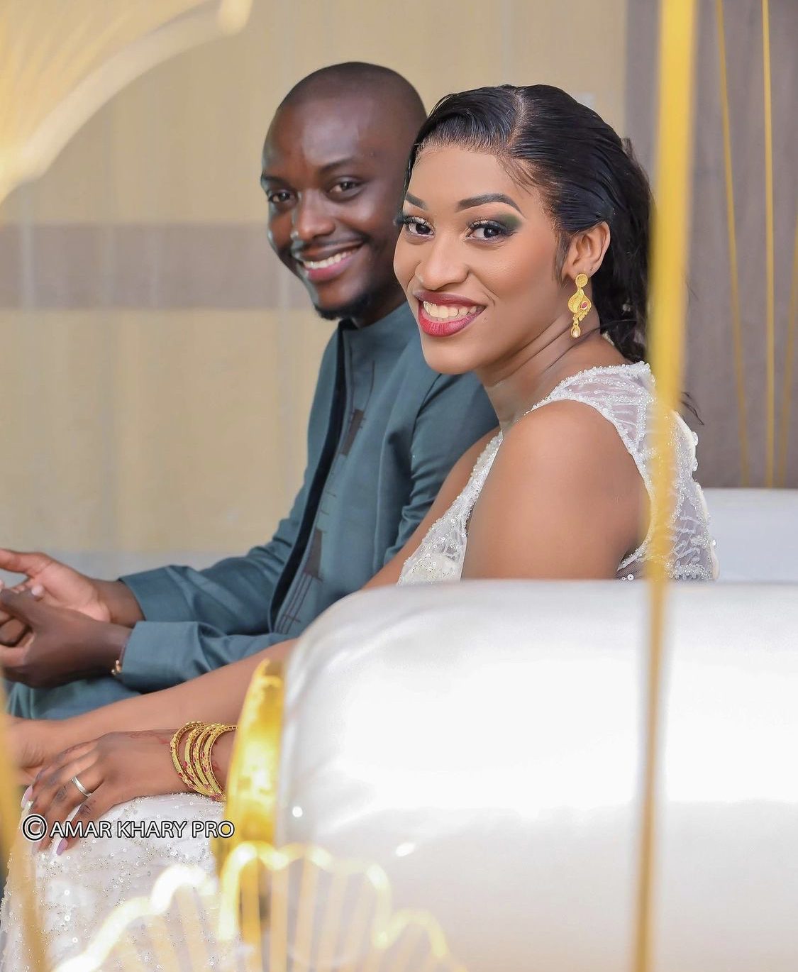 mariage de Chérif Diop de la TFM et la Fille de Abdoulaye Makhtar Diop