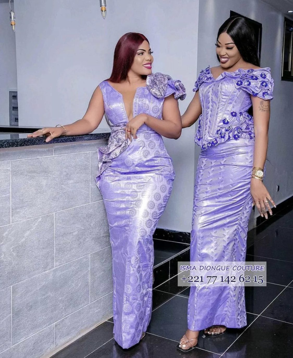 Les actrice senegalaises Big Mama et Ya Awa