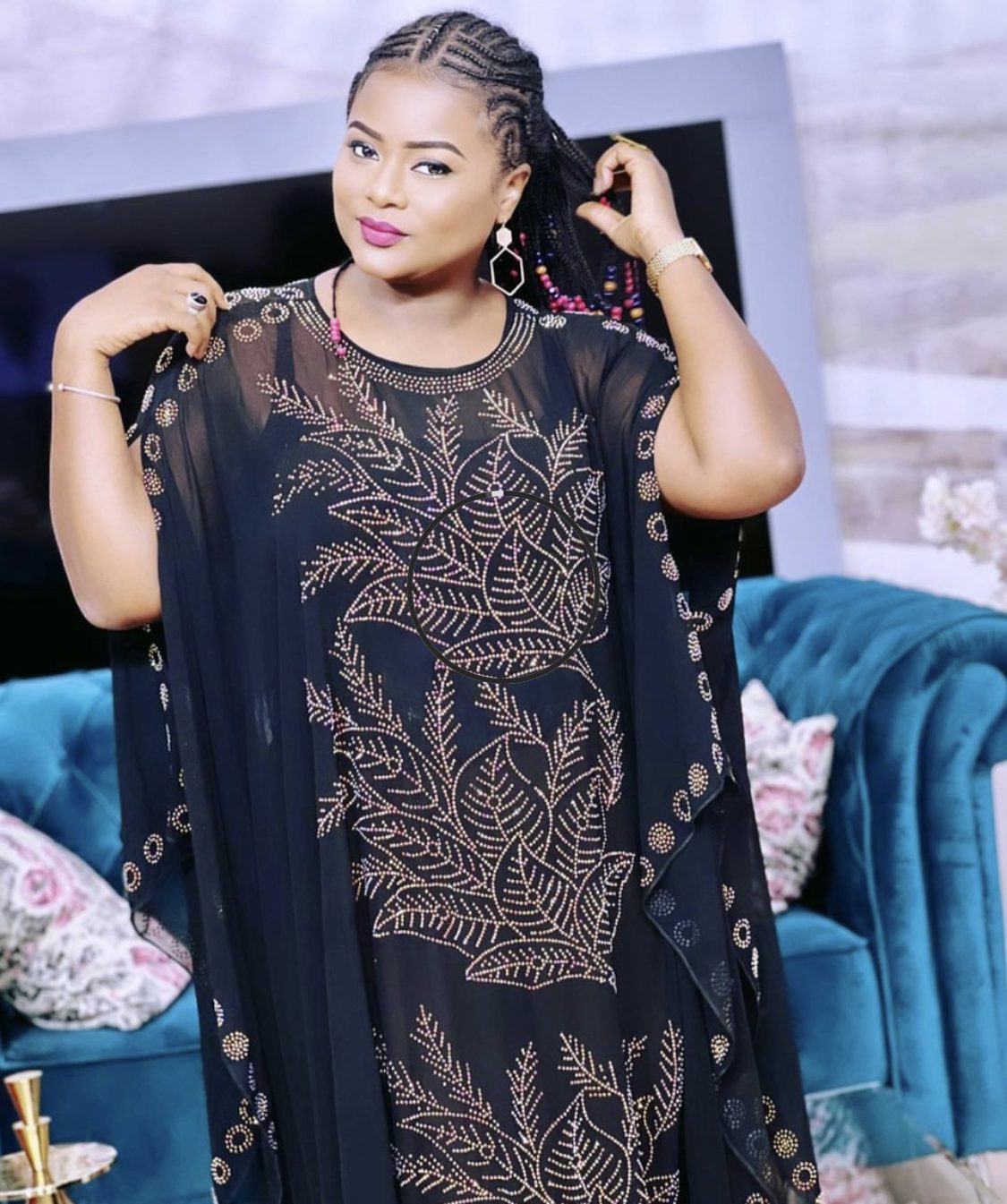 Merry Beye Diouf présentatrice et actrice sénégalaise