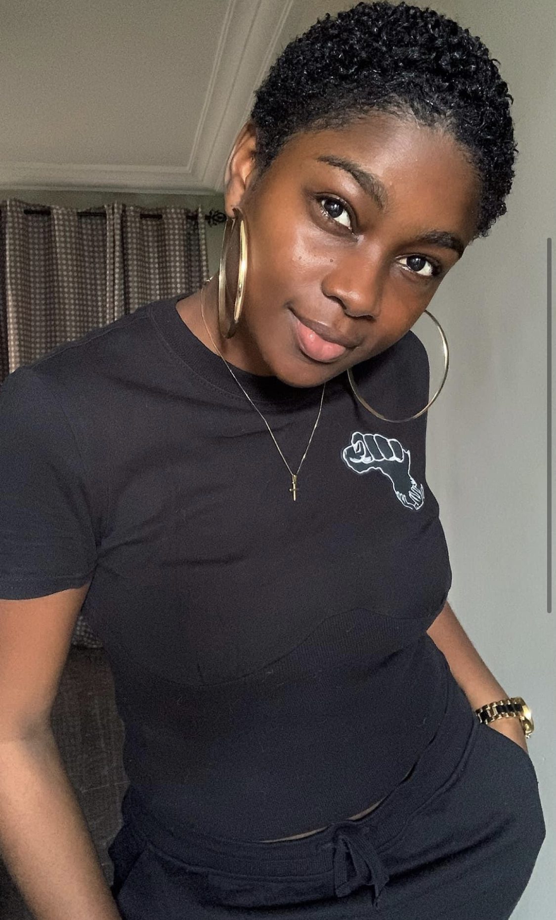 actrice Hortavie Mpondo