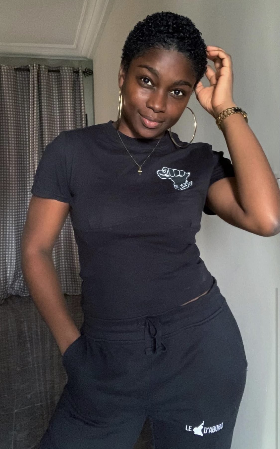 actrice Hortavie Mpondo