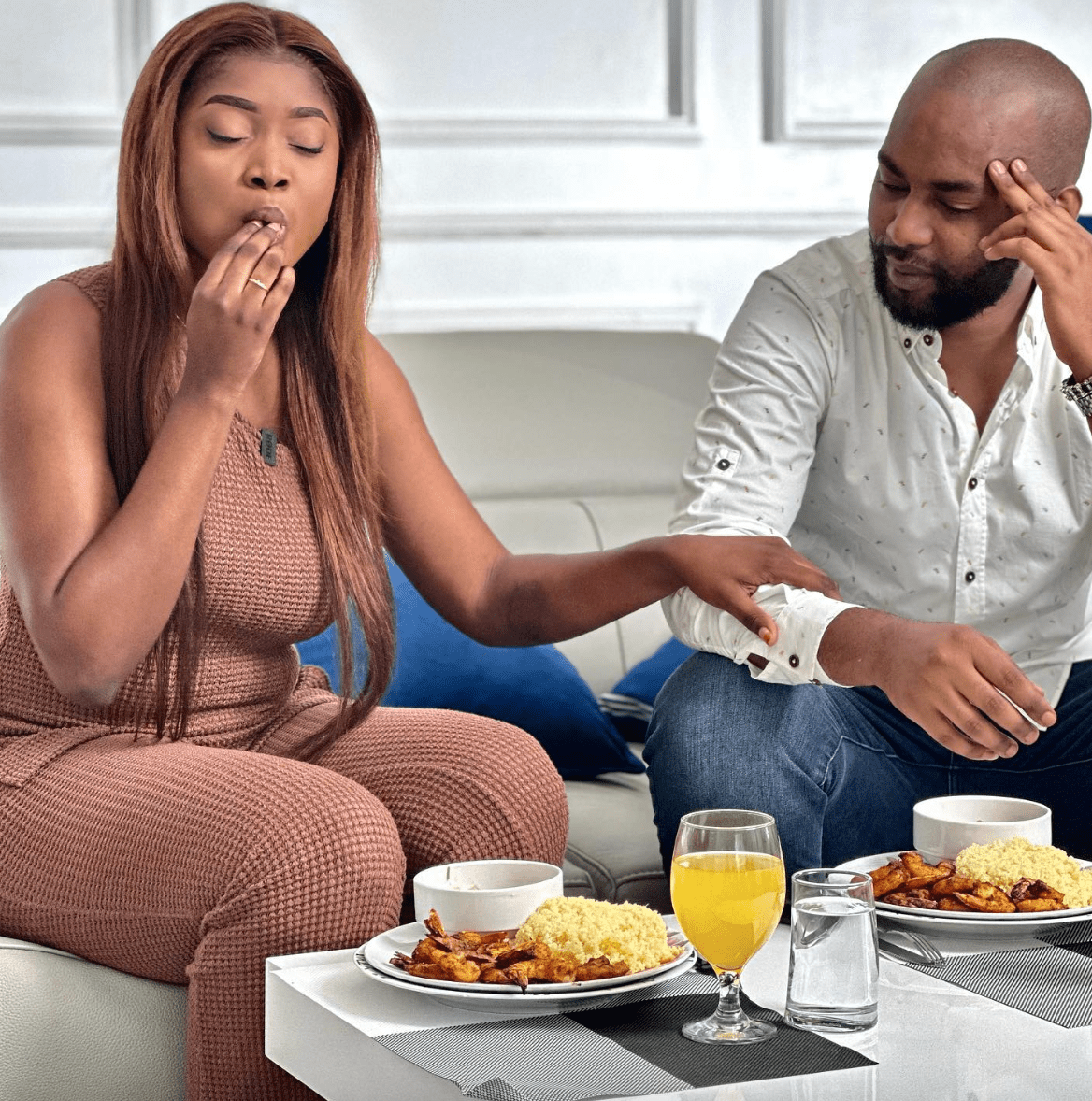 Maimouna Fall et Kader Gadji