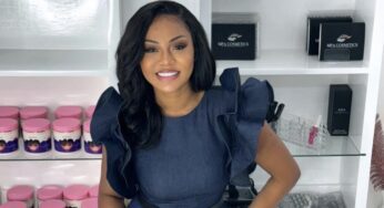 L’élégante actrice ivoirienne Marie Paule Adje éblouissante dans une mini robe chic