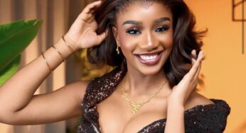La pétillante jeune actrice Kiné Ndiaye sublime dans cette robe de cérémonie (Photos)